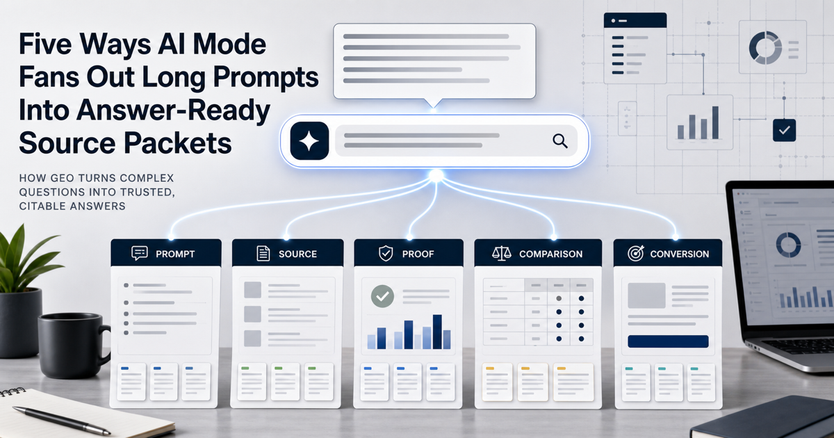 AI Mode Intent Packets: How to Win Longer Google AI Search Prompts